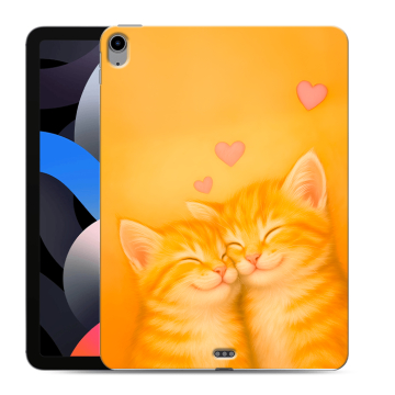 Силиконовый чехол на Ipad Air (2022) с принтом Милые котята