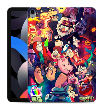 Силиконовый чехол на Ipad Air (2022) с принтом Gravity Falls Гравити Фолз