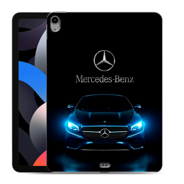Силиконовый чехол на Ipad Air (2022) с принтом Mercedes Мерседес Силиконовый чехол на Ipad Air (2022) с принтом Mercedes Мерседес