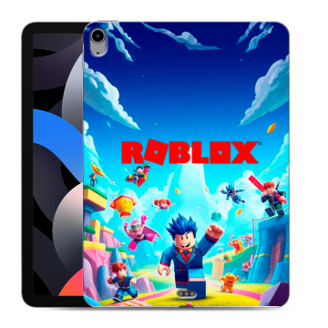 Силиконовый чехол на Ipad Air (2022) с принтом Roblox Роблокс
