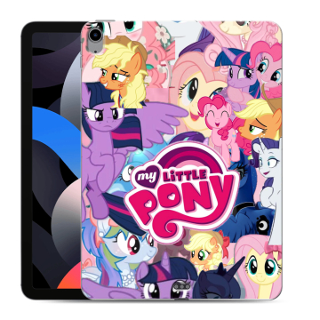 Силиконовый чехол на Ipad Air (2022) с принтом My little pony Дружба чудо