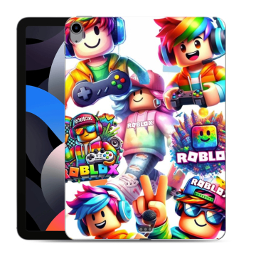 Силиконовый чехол на Ipad Air (2022) с принтом Roblox Роблокс
