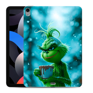 Силиконовый чехол на Ipad Air (2022) с принтом Новый год гринч