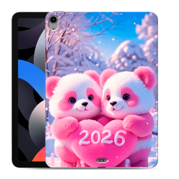Силиконовый чехол на Ipad Air (2022) с принтом Новый год