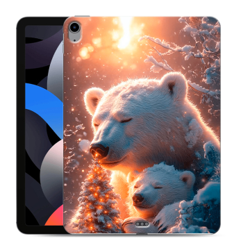 Силиконовый чехол на Ipad Air (2022) с принтом Новый год