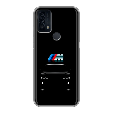 Силиконовый чехол на TCL 20B с принтом БМВ BMW