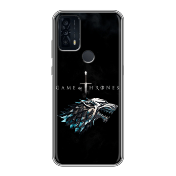 Силиконовый чехол на TCL 20B с принтом Игра Престолов Game Thrones Силиконовый чехол на TCL 20B с принтом Игра Престолов Game Thrones
