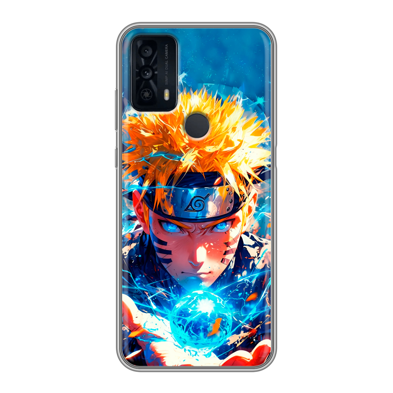 Силиконовый чехол на TCL 20B с принтом Аниме Наруто Naruto Силиконовый чехол на TCL 20B с принтом Аниме Наруто Naruto