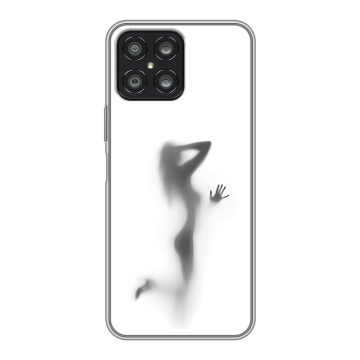 Силиконовый чехол на Huawei Honor X8 с принтом Силуэт Силиконовый чехол на Huawei Honor X8 с принтом Силуэт