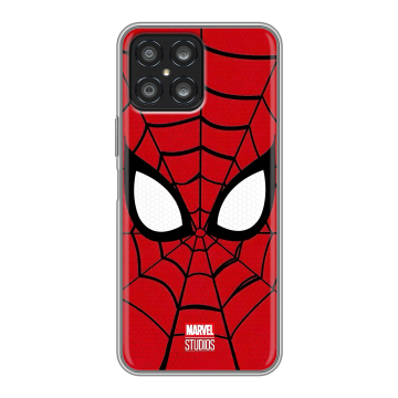 Силиконовый чехол на Huawei Honor X8 с принтом человек паук spiderman