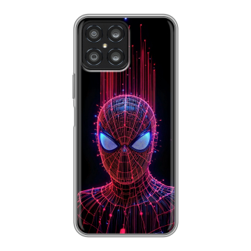 Силиконовый чехол на Huawei Honor X8 с принтом Spiderman Человек паук