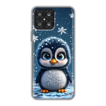 Силиконовый чехол на Huawei Honor X8 с принтом Новый год Силиконовый чехол на Huawei Honor X8 с принтом Новый год