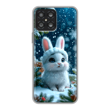 Силиконовый чехол на Huawei Honor X8 с принтом Новый год Силиконовый чехол на Huawei Honor X8 с принтом Новый год