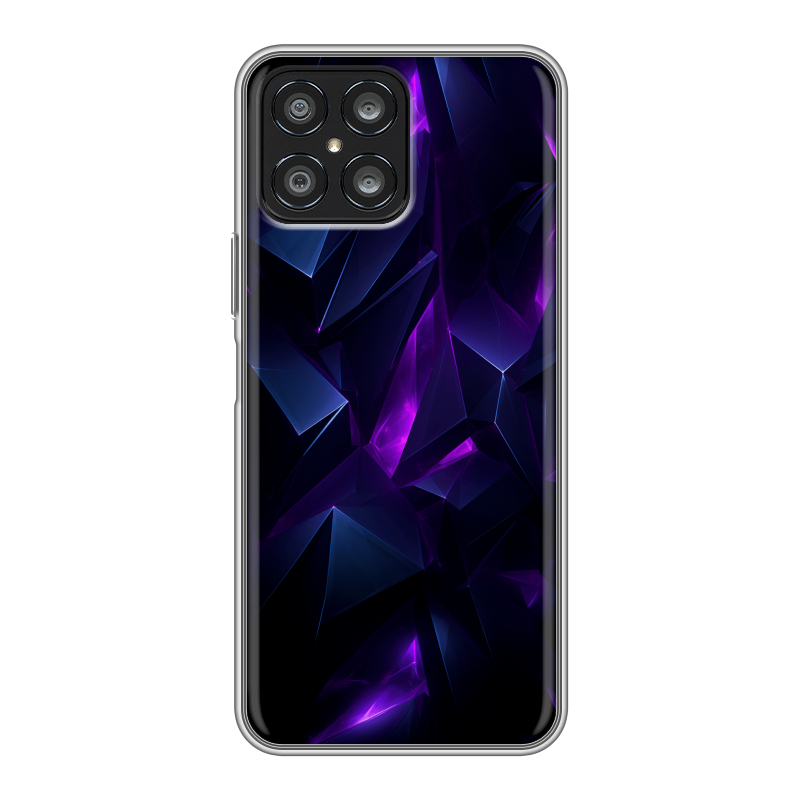 Силиконовый чехол на Huawei Honor X8 с принтом Абстракиция Силиконовый чехол на Huawei Honor X8 с принтом Абстракиция