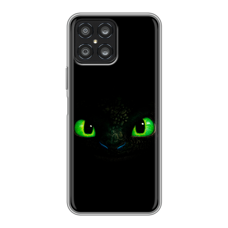 Силиконовый чехол на Huawei Honor X8 с принтом Как приручить дракона Силиконовый чехол на Huawei Honor X8 с принтом Как приручить дракона