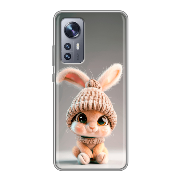 Силиконовый чехол на Xiaomi 12X с принтом Кролик Силиконовый чехол на Xiaomi 12X с принтом Кролик