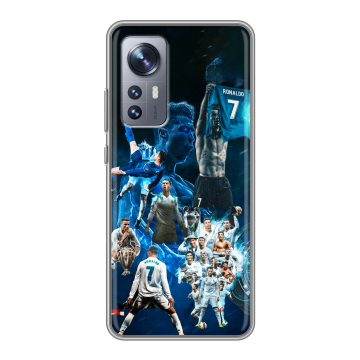 Силиконовый чехол на Xiaomi 12X с принтом Реал Роналдо Силиконовый чехол на Xiaomi 12X с принтом Реал Роналдо