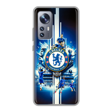 Силиконовый чехол на Xiaomi 12X с принтом Chelsea Челси Силиконовый чехол на Xiaomi 12X с принтом Chelsea Челси