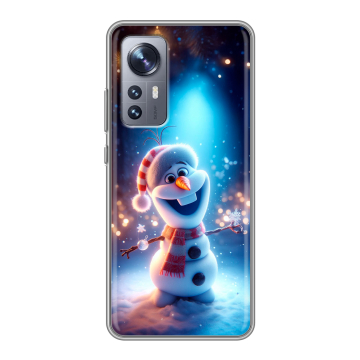 Силиконовый чехол на Xiaomi 12X с принтом Новый год Силиконовый чехол на Xiaomi 12X с принтом Новый год
