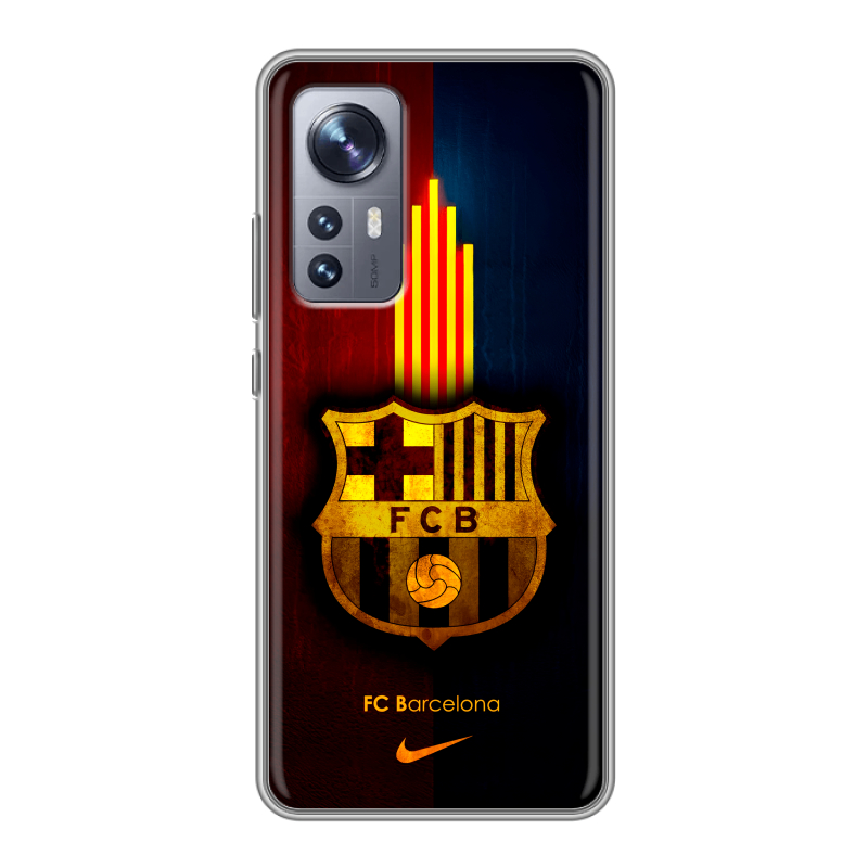 Силиконовый чехол на Xiaomi 12X с принтом Барселона Barcelona Силиконовый чехол на Xiaomi 12X с принтом Барселона Barcelona