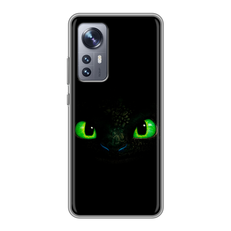 Силиконовый чехол на Xiaomi 12X с принтом Как приручить дракона Силиконовый чехол на Xiaomi 12X с принтом Как приручить дракона