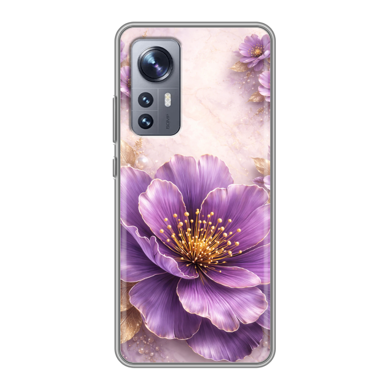 Силиконовый чехол на Xiaomi 12X с принтом женский Силиконовый чехол на Xiaomi 12X с принтом женский