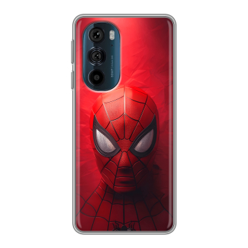 Силиконовый чехол на Motorola Edge 30 Pro с принтом Spiderman Человек паук Силиконовый чехол на Motorola Edge 30 Pro с принтом Spiderman Человек паук