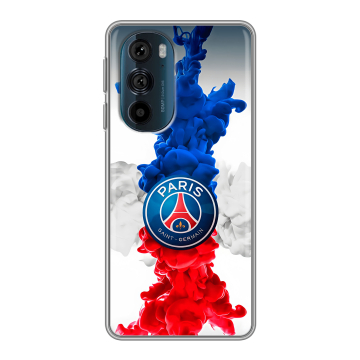 Силиконовый чехол на Motorola Edge 30 Pro с принтом PSG ПСЖ
