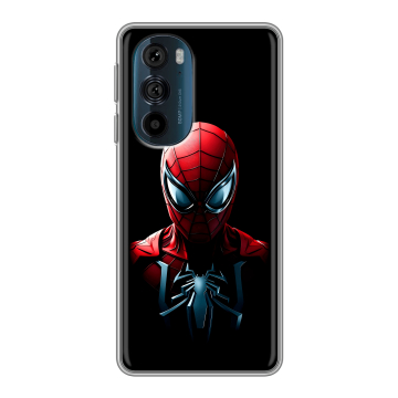 Силиконовый чехол на Motorola Edge 30 Pro с принтом Spiderman Человек паук Силиконовый чехол на Motorola Edge 30 Pro с принтом Spiderman Человек паук