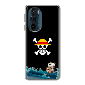 Силиконовый чехол на Motorola Edge 30 Pro с принтом One Piece Ван Пис