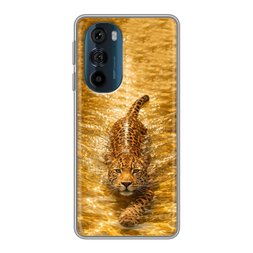Силиконовый чехол на Motorola Edge 30 Pro с принтом женский
