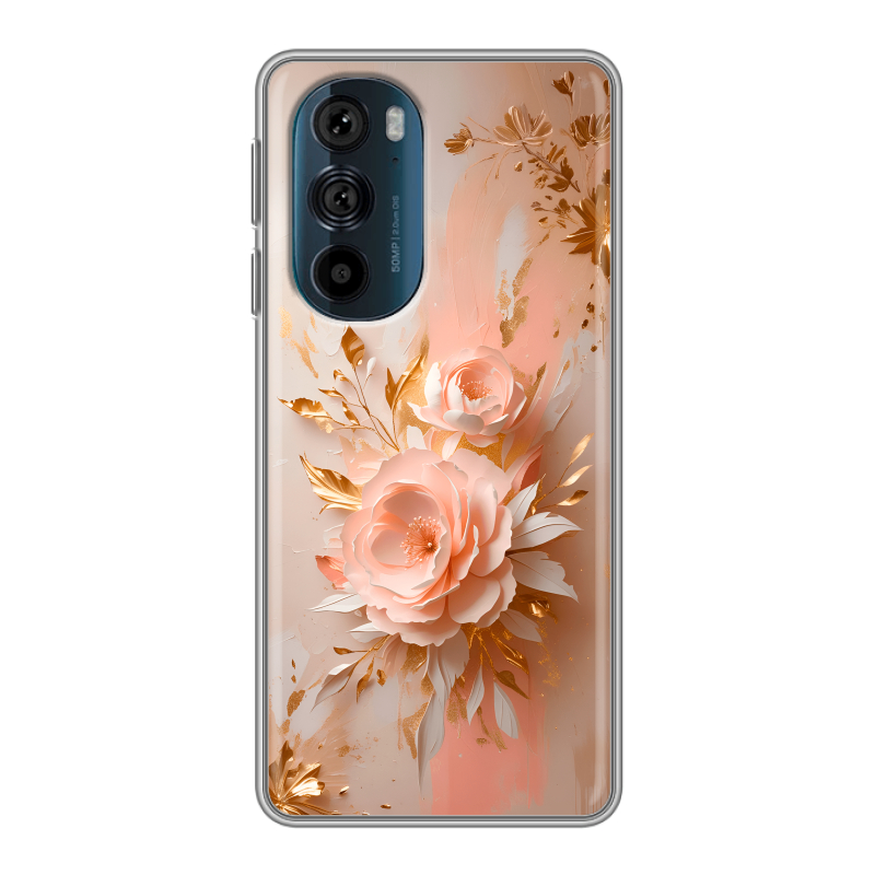 Силиконовый чехол на Motorola Edge 30 Pro с принтом женский Силиконовый чехол на Motorola Edge 30 Pro с принтом женский