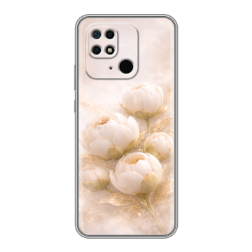 Силиконовый чехол на Xiaomi Redmi 10C с принтом женский Силиконовый чехол на Xiaomi Redmi 10C с принтом женский