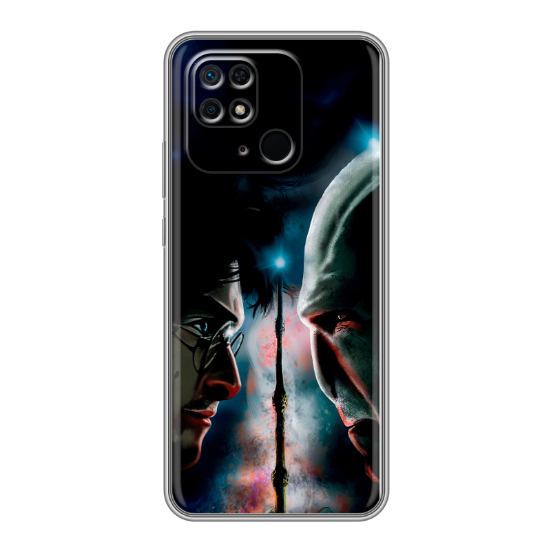 Силиконовый противоударный чехол на Xiaomi Redmi 10C с принтом Гарри Поттер Harry Potter Силиконовый противоударный чехол на Xiaomi Redmi 10C с принтом Гарри Поттер Harry Potter