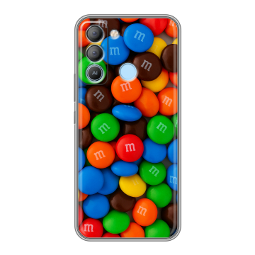 Силиконовый чехол на Tecno Pop 5 LTE с принтом Конфеты Силиконовый чехол на Tecno Pop 5 LTE с принтом Конфеты