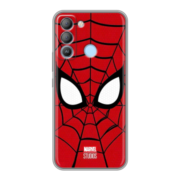 Силиконовый чехол на Tecno Pop 5 LTE с принтом человек паук spiderman