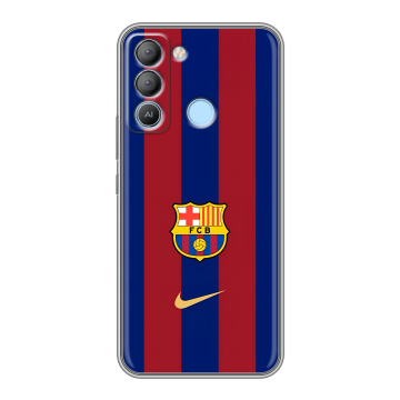Силиконовый чехол на Tecno Pop 5 LTE с принтом Барселона Barcelona Силиконовый чехол на Tecno Pop 5 LTE с принтом Барселона Barcelona