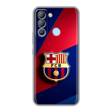 Силиконовый чехол на Tecno Pop 5 LTE с принтом Барселона Barcelona Силиконовый чехол на Tecno Pop 5 LTE с принтом Барселона Barcelona