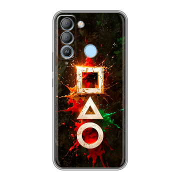Силиконовый чехол на Tecno Pop 5 LTE с принтом Squid Game Игра кальмара Силиконовый чехол на Tecno Pop 5 LTE с принтом Squid Game Игра кальмара