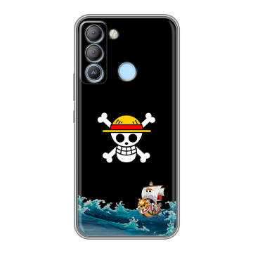 Силиконовый чехол на Tecno Pop 5 LTE с принтом One Piece Ван Пис Силиконовый чехол на Tecno Pop 5 LTE с принтом One Piece Ван Пис