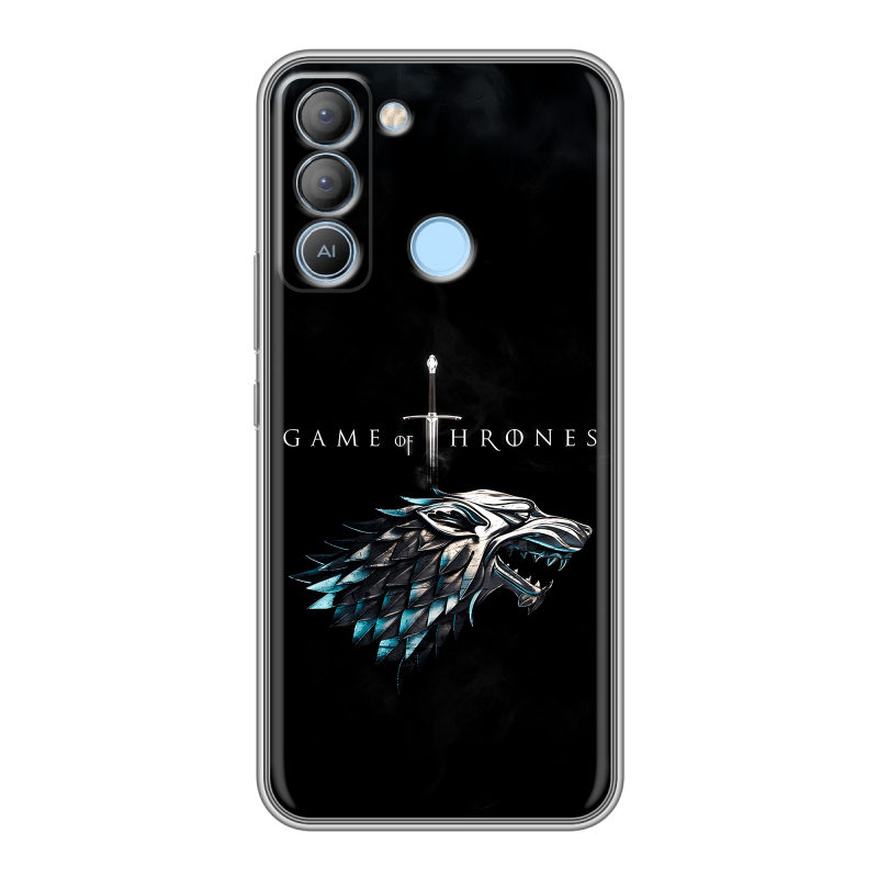 Силиконовый противоударный чехол на Tecno Pop 5 LTE с принтом Игра Престолов Game Thrones Силиконовый противоударный чехол на Tecno Pop 5 LTE с принтом Игра Престолов Game Thrones