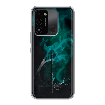 Силиконовый противоударный чехол на Tecno Spark Go 2022 с принтом Гарри Поттер Harry Potter