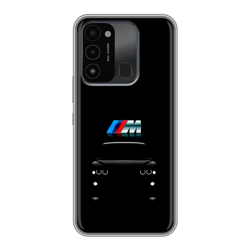 Силиконовый противоударный чехол на Tecno Spark Go 2022 с принтом БМВ BMW Силиконовый противоударный чехол на Tecno Spark Go 2022 с принтом БМВ BMW
