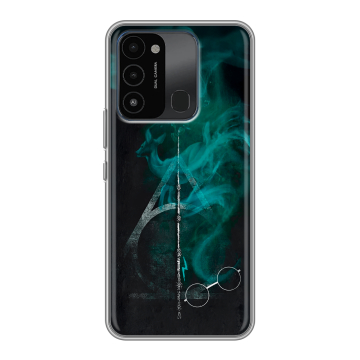 Силиконовый противоударный чехол на Tecno Spark 8C с принтом Гарри Поттер Harry Potter Силиконовый противоударный чехол на Tecno Spark 8C с принтом Гарри Поттер Harry Potter