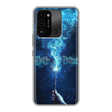 Силиконовый противоударный чехол на Tecno Spark 8C с принтом Harry Potter Гарри Поттер Силиконовый противоударный чехол на Tecno Spark 8C с принтом Harry Potter Гарри Поттер