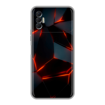 Силиконовый чехол на Tecno Spark 8P с принтом Яркие абстракции Силиконовый чехол на Tecno Spark 8P с принтом Яркие абстракции