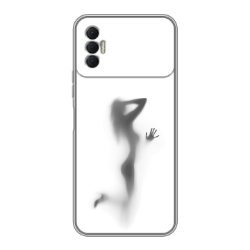 Силиконовый чехол на Tecno Spark 8P с принтом Силуэт Силиконовый чехол на Tecno Spark 8P с принтом Силуэт