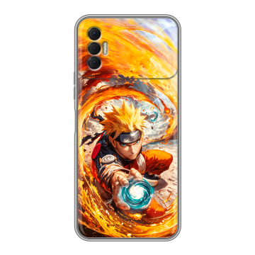 Силиконовый чехол на Tecno Spark 8P с принтом Аниме Наруто Naruto Силиконовый чехол на Tecno Spark 8P с принтом Аниме Наруто Naruto