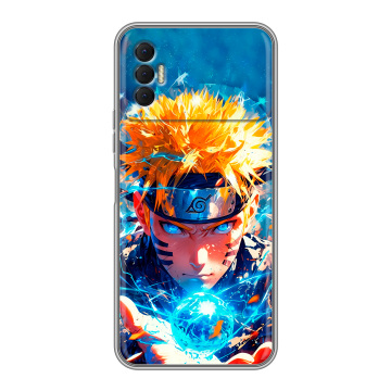 Силиконовый чехол на Tecno Spark 8P с принтом Аниме Наруто Naruto Силиконовый чехол на Tecno Spark 8P с принтом Аниме Наруто Naruto