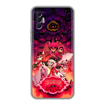 Силиконовый чехол на Tecno Spark 8P с принтом Hazbin Hotel Отель Хазбин Силиконовый чехол на Tecno Spark 8P с принтом Hazbin Hotel Отель Хазбин